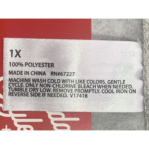 Holiday Style Christmas Women's 2 Piece Pajama Set Plus Size 1x - Picture 5 of 5